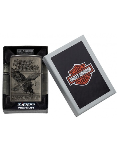 Brichetă Zippo 48360 Harley Davidson Motorcycles Eagle