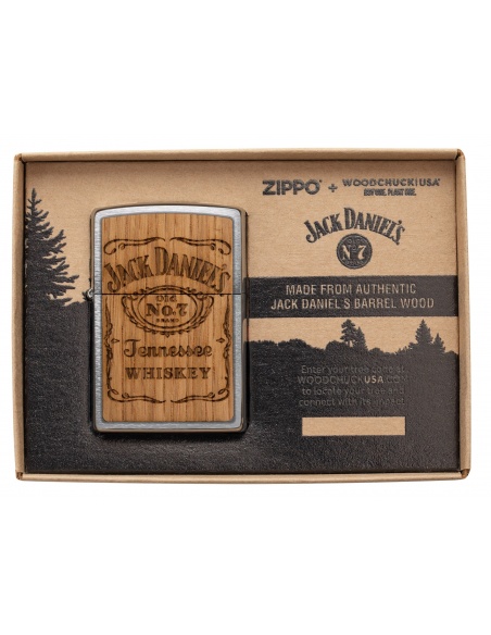Brichetă Zippo 48392 Jack Daniels Tennessee Whiskey Woodchuck