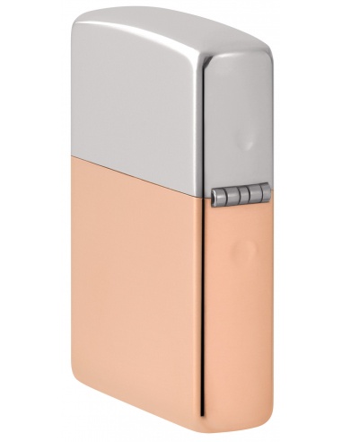 Brichetă Zippo 48694 Bimetal Sterling Silver Lid and Copper Bottom