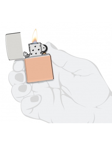 Brichetă Zippo 48694 Bimetal Sterling Silver Lid and Copper Bottom