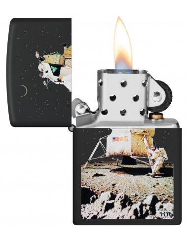 Brichetă Zippo 48699 Norman Rockwell Man on the Moon