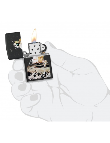 Brichetă Zippo 48699 Norman Rockwell Man on the Moon