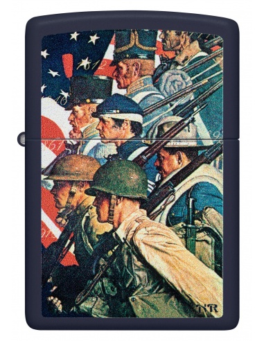 Brichetă Zippo 48698 Norman Rockwell To Make Men Free