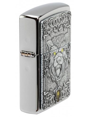 Brichetă Zippo 48690 Wolf and Skull Emblem