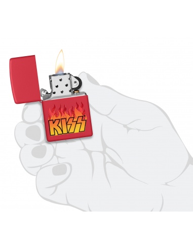 Brichetă Zippo 48642 KISS - Blazing Logo