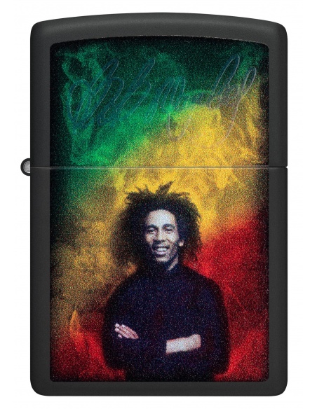 Brichetă Zippo 48674 Black Light Bob Marley