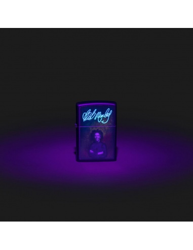 Brichetă Zippo 48674 Black Light Bob Marley