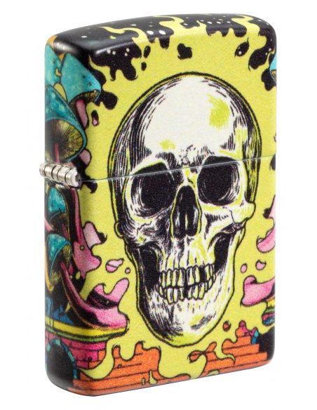 Brichetă Zippo 48640 Skull Glow in the dark