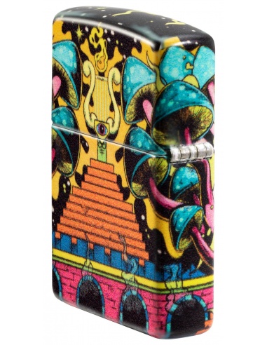 Brichetă Zippo 48640 Skull Glow in the dark