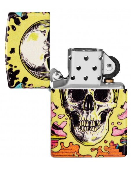 Brichetă Zippo 48640 Skull Glow in the dark