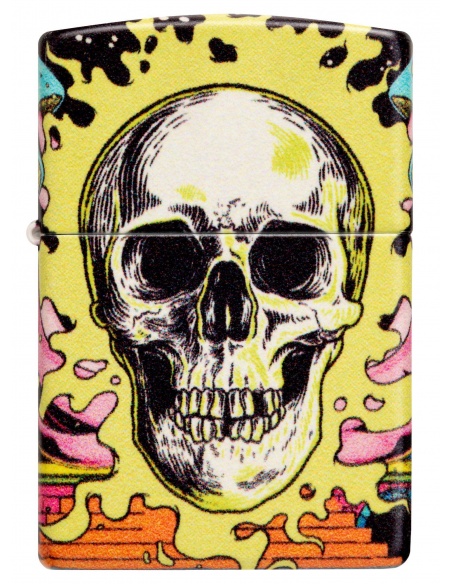 Brichetă Zippo 48640 Skull Glow in the dark