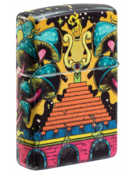 Brichetă Zippo 48640 Skull Glow in the dark