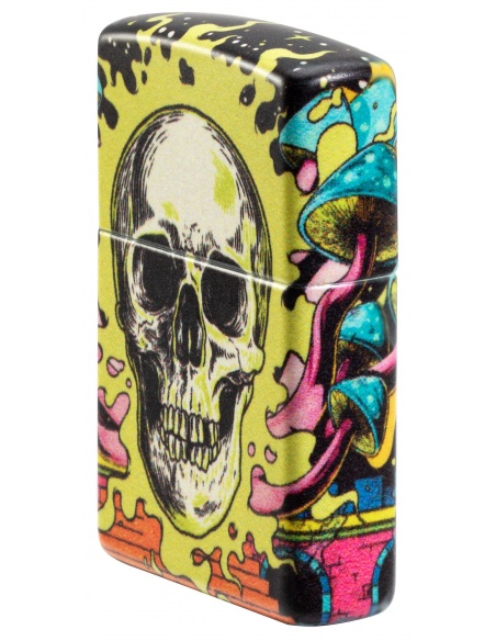 Brichetă Zippo 48640 Skull Glow in the dark