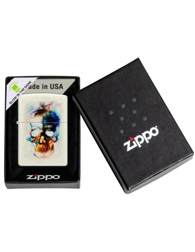 Brichetă Zippo 48563 Skull Glow in the Dark
