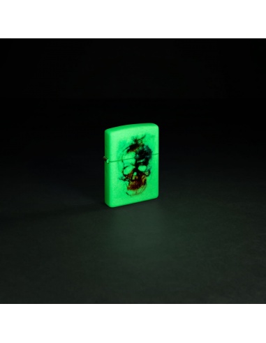 Brichetă Zippo 48563 Skull Glow in the Dark