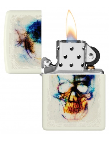 Brichetă Zippo 48563 Skull Glow in the Dark