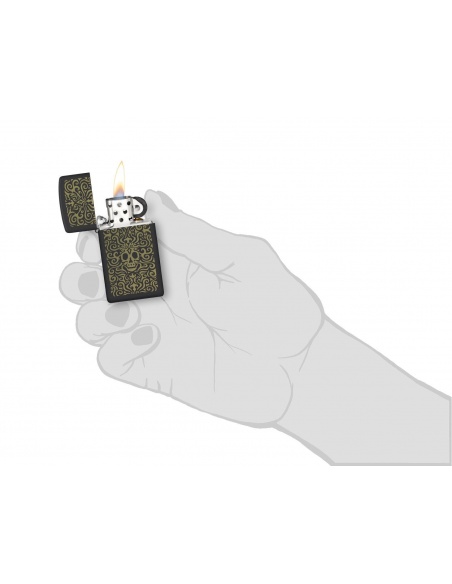 Brichetă Zippo 48564 Skull Filigree