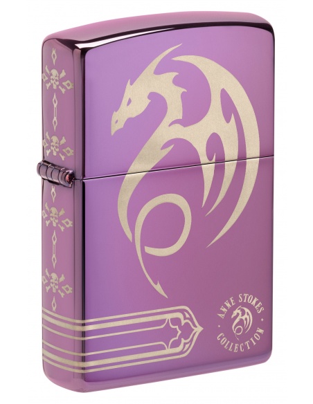 Brichetă Zippo 48574 Anne Stokes 4 Sided Dragon