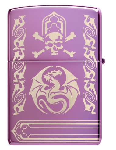 Brichetă Zippo 48574 Anne Stokes 4 Sided Dragon