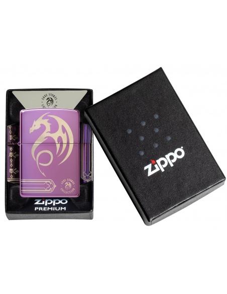 Brichetă Zippo 48574 Anne Stokes 4 Sided Dragon