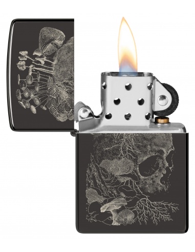 Brichetă Zippo 48590 Mushroom Growing on Skull