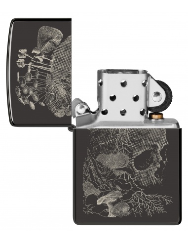 Brichetă Zippo 48590 Mushroom Growing on Skull