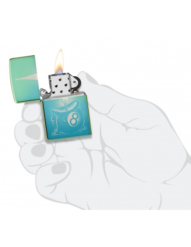 Brichetă Zippo 48615 Eight Ball Candle Tattoo