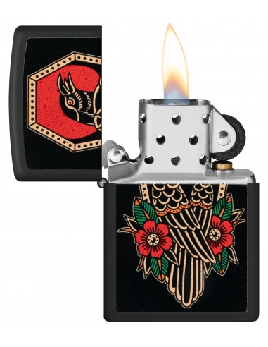 Brichetă Zippo 48611 Crow Tattoo