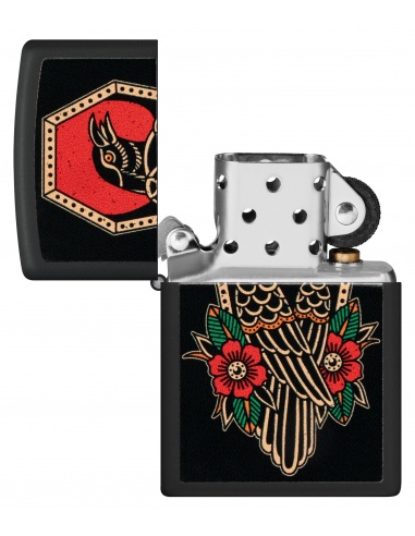 Brichetă Zippo 48611 Crow Tattoo