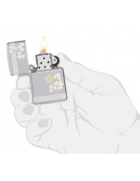 Brichetă Zippo 48586 Clover Design
