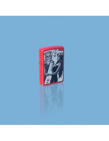 Brichetă Zippo 48624 Skull King Queen Beauty