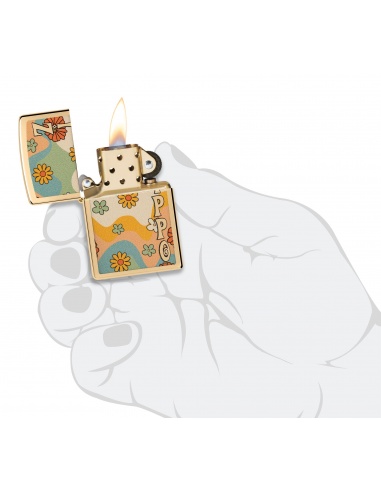 Brichetă Zippo 48503 Flower Power