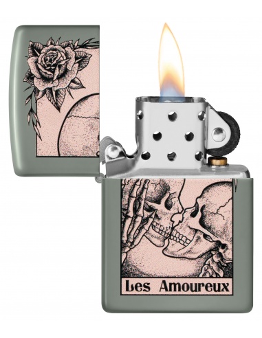 Brichetă Zippo 48594 Death Kiss - Les Amoureux