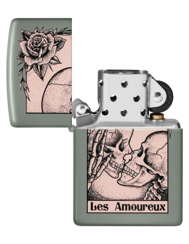 Brichetă Zippo 48594 Death Kiss - Les Amoureux