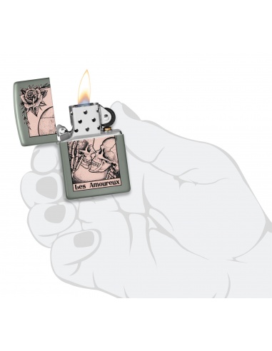 Brichetă Zippo 48594 Death Kiss - Les Amoureux