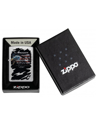 Brichetă Zippo 48633 Buck Wear - Eagle and Flag