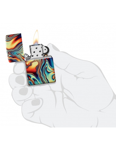Brichetă Zippo 48612 Colorful Swirl