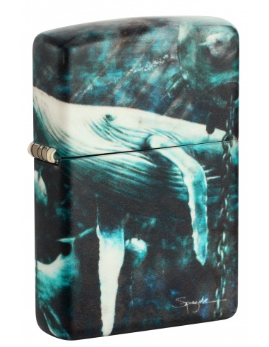 Brichetă Zippo 48627 Spazuk Whales With Underwater Mines