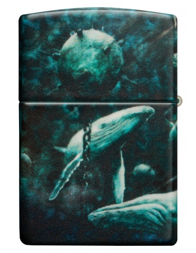 Brichetă Zippo 48627 Spazuk Whales With Underwater Mines