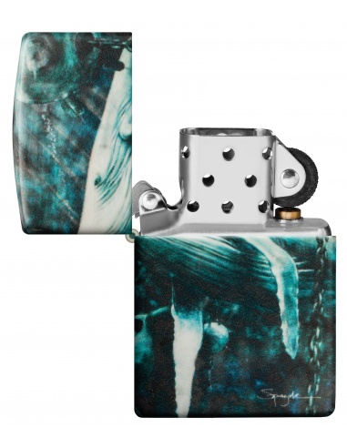 Brichetă Zippo 48627 Spazuk Whales With Underwater Mines