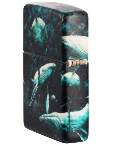 Brichetă Zippo 48627 Spazuk Whales With Underwater Mines