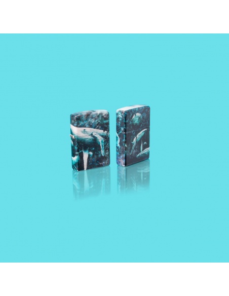 Brichetă Zippo 48627 Spazuk Whales With Underwater Mines