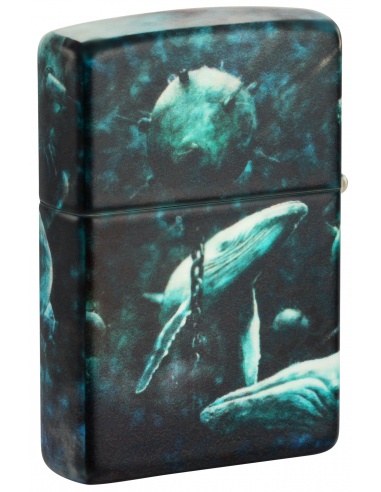Brichetă Zippo 48627 Spazuk Whales With Underwater Mines