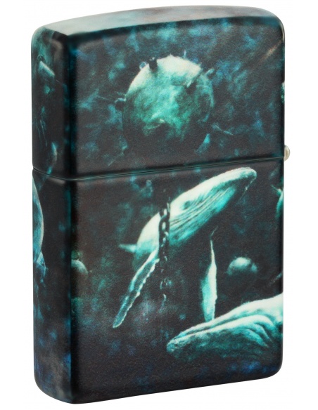 Brichetă Zippo 48627 Spazuk Whales With Underwater Mines
