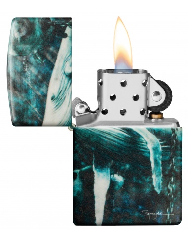 Brichetă Zippo 48627 Spazuk Whales With Underwater Mines