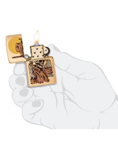 Brichetă Zippo 48519 Wild West Skeleton