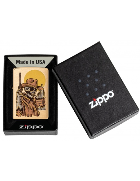Brichetă Zippo 48519 Wild West Skeleton