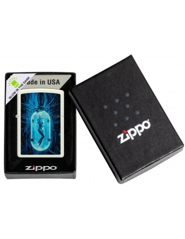 Brichetă Zippo 48520 Tube Woman Glow in the Dark