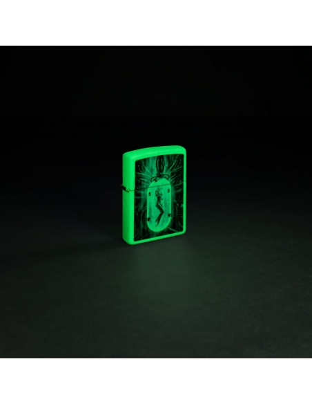 Brichetă Zippo 48520 Tube Woman Glow in the Dark