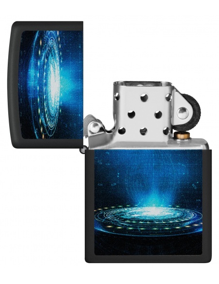 Brichetă Zippo 48514 UFO Flame Black Light